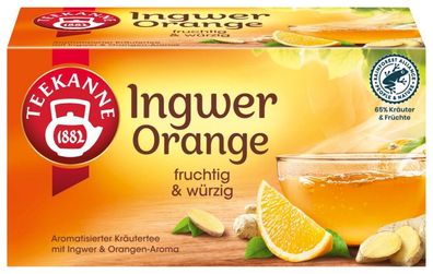 Teekanne Ingwer Orange (18 Teebeutel, 32,4 g)