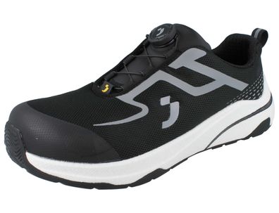 SAFETY JOGGER Freedom Herren extra breite Twist Lock Sicherheitssneaker S1PS schwarz