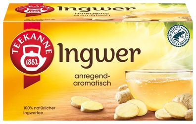 Teekanne Ingwer Tee (18 Teebeutel, 36 g)