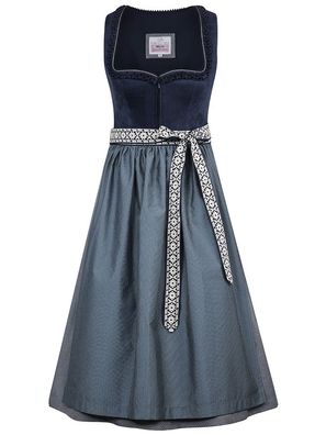 Dirndl Reichenfels 70cm Länge midnight/denim
