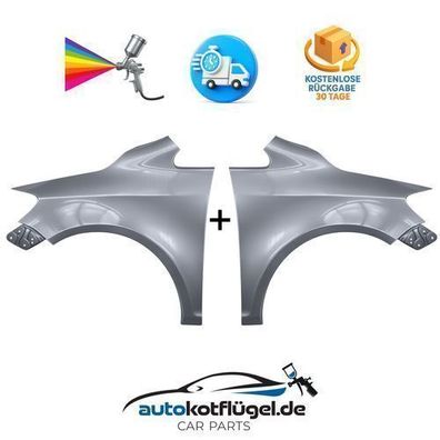 Kotflügel VW Golf PLUS Links + Rechts LA7T 05-14 Neu Lackiert