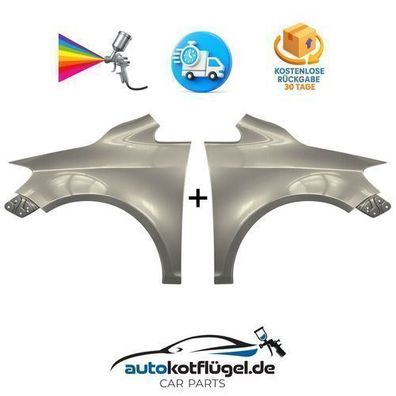Kotflügel VW Golf PLUS Links + Rechts LA8X 05-14 Neu Lackiert
