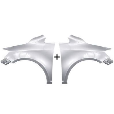 Kotflügel VW Golf PLUS Links + Rechts LR7L 05-14 Neu Lackiert