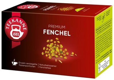 Teekanne Premium Fenchel (20 Teebeutel, 50 g)