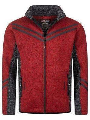 Herren Fleece Jacke Rock Creek Übergangsjacke Fleecejacke Melange H-373 S-4XL