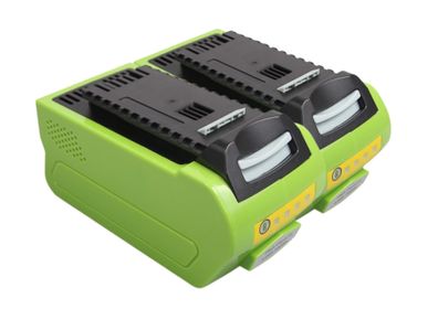 2er-Set PATONA Akku für Greenworks 40V 4.0Ah Ersatzakku