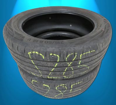 Sommerreifen Continental Eco Contact 6 215/50 R18 gebraucht 2 Stück