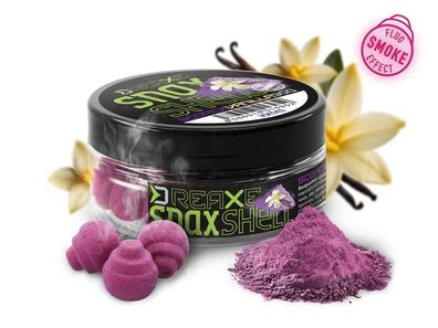 6 x D SNAX SHELL Köder / Scopex -Vanille wafters löslich - 10 mm / 30 g