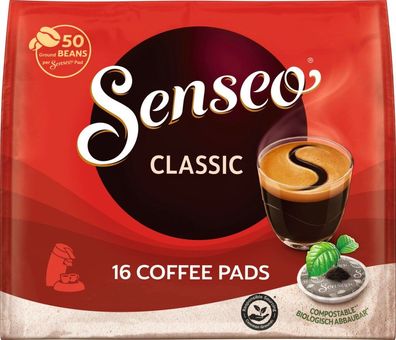 Senseo Kaffee Pads Classic (16 Stück, 111 g)