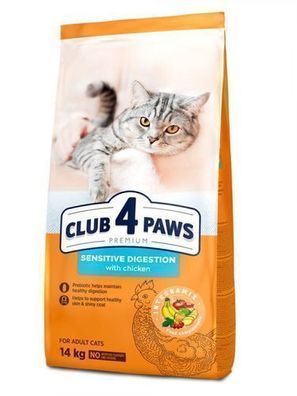 CLUB 4 PAWS KATZE 14 kg Sensitive Digestion