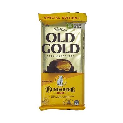 Cadbury Old Gold Bundaberg Rum - Import [MHD: 03.09.2026] 180 g