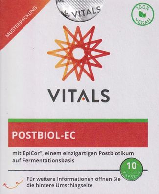 Vitals Postbiol-EC, 10 Kapseln Probe