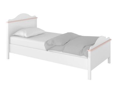 Bett Luna LN8 mit Federkernmatratze 90x200