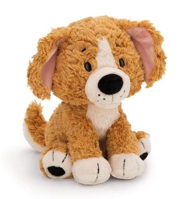 NICI Homies Plüschtier Hund braun sitzend 25cm GREEN Neuware