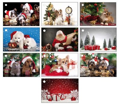 Geschenkanhänger Weihnachten Weihnachts-Geschenkanhänger Anhänger für Geschenke