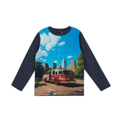 Minymo Kinder Longsleeve T-Shirt Mit Langen Ärmeln 7018