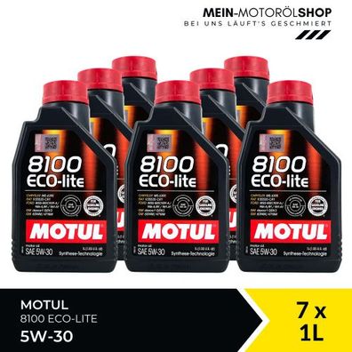 Motul 8100 Eco-lite 5W-30 7x1 Liter