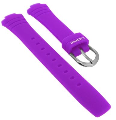 Calypso Uhrenarmband K5758 lila Kautschuk Spezial Anstoß ? K5758/4