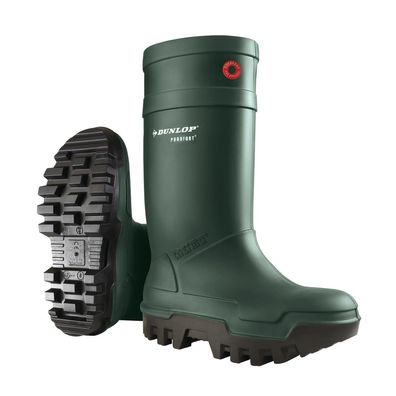 Dunlop Purofort Thermo Sicherheitsstiefel Gr 40 Grén geféttert Schutzkappe