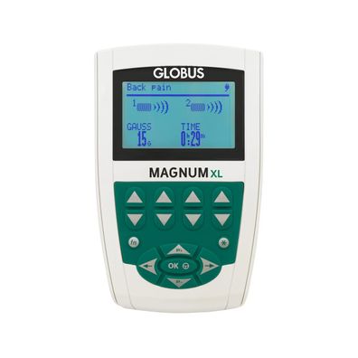 Globus Magnum XL Magnetfeldtherapie 26 Programme mit flexibler Magnetspule