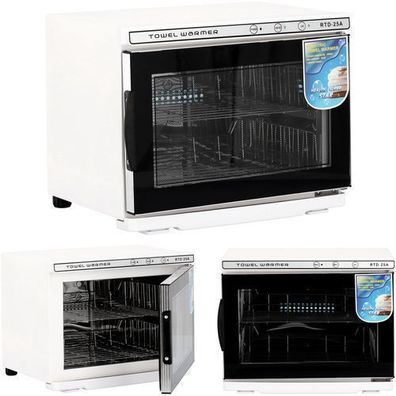 Handtuchwärmer 25L 225AB mit Fenster, UV-Sterilisator für Kosmetik, Friseure, Spa und