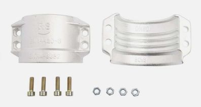 Klemmschale Aluminium Ø 80 mm Spannbereich 94-97 mm inkl. schrauben ?AKTION?