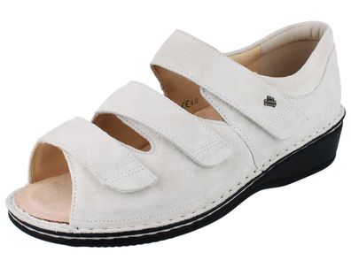 FINN Comfort Prophylaxe 96400 Damen Sandale grau Glattleder