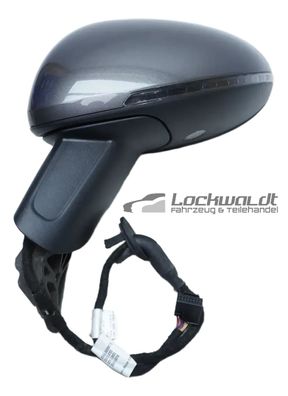 Außenspiegel Links Grau elektr. klappbar abbl. Memory Porsche Macan 95B LM7S