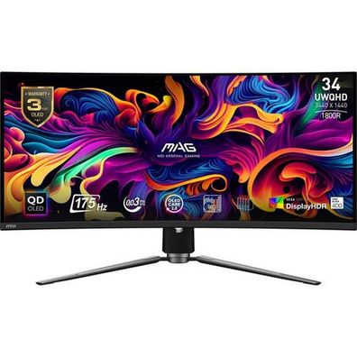 MSI - MAG 341CQP QD-OLED - Monitor