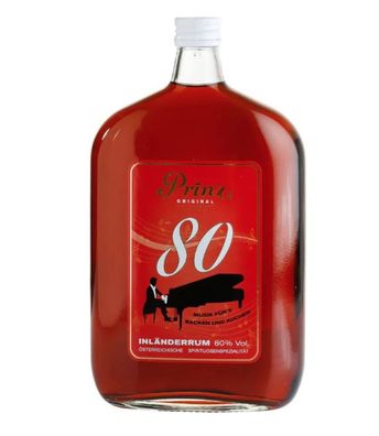 Prinz Inländer-Rum 80 % Österreichische Spezialität 1,0L Flasche