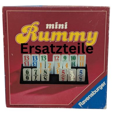 Mini Rummy Ravensburger 1981 Ersatzteile Spielsteine Einzelteile zum Aussuche