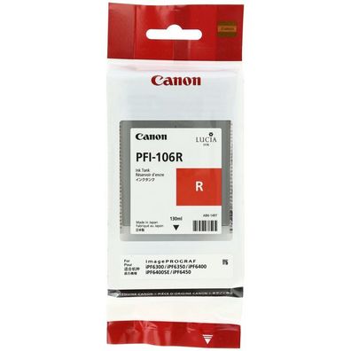 Canon PFI-106 R Tinte rot