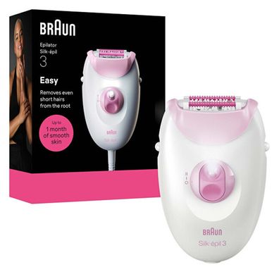 Silk-pil 3 3-000 Epilierer mit Kabel, Rosa