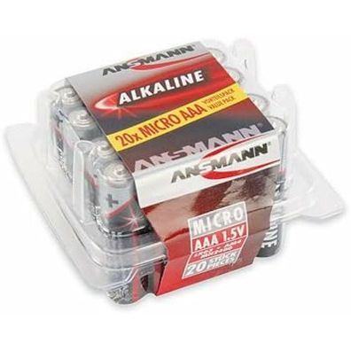 Alkaline Red (20 Stück, AAA)