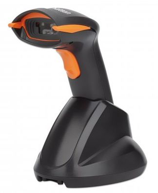 Manhattan Wireless 2D Handheld Barcode Scanner, 250mm Scan Depth, up to 80m eff... ->