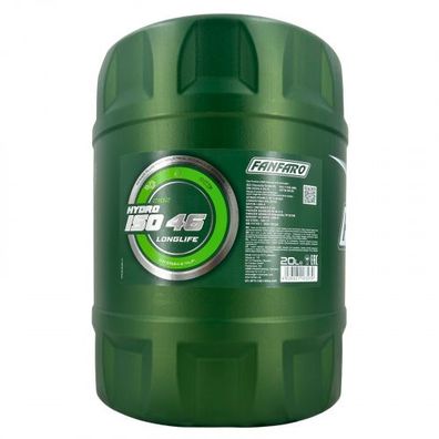 Fanfaro Hydro ISO 46 Longlife 20 Liter
