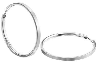 Boccia Schmuck Damen-Ohrringe Titan Creolen 0508-01