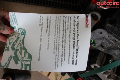 VW Transporter T5 2013 CAAC Original MOTOR 03L100090G 194810KM