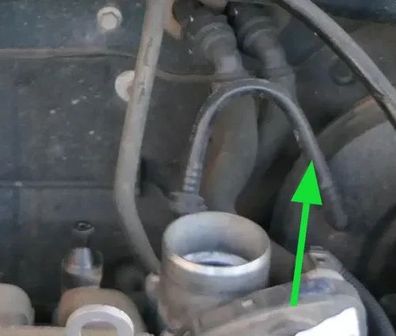 VW Golf 4 Schlauch Druckschlauch Rohr Unterdruckschlauch Drucksensor Sensor