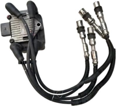 VW Polo Fabia Zündspule Zündkabel 1,2 CBZB CBZ Kabel