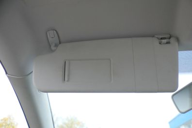 Skoda Octavia 1Z Sonnenblenden Sonnenblende grau links vorne beleuchtet