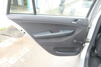 1 x Fabia 6Y Kombi Türverkleidung Verkleidung Tür hinten links schwarz anthrazit