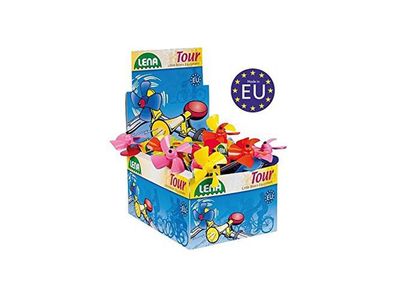 LENA Windspiel SB-verpackt, Propeller, zum Befesti farblich sorti