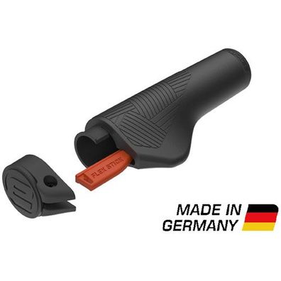 Ergotec Griffe EG ACTIVE FLEX - L135/R135, antibakteriell, schwarz