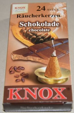 Knox Räucherkerzen Schokolade