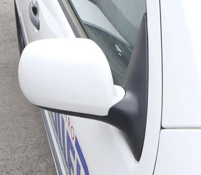 Skoda Fabia 6Y elektrisch Spiegel Außenspiegel rechts mit Glas weiß LF9E