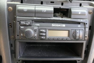 Skoda Octavia 1U Radio MS201 mit Code 1U0035160A Kasette