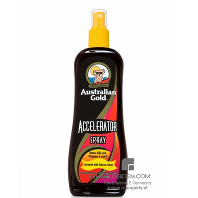 Australian Gold/ Dark Tanning Accelerator Spray 250ml/ Solariumkosmetik