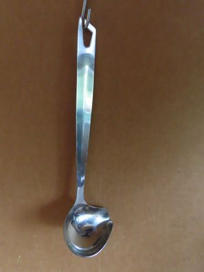 Soßenkelle Soßenlöffel Saucenlöffel ca. 29 cm lang Nirosta mit Aufhängöse