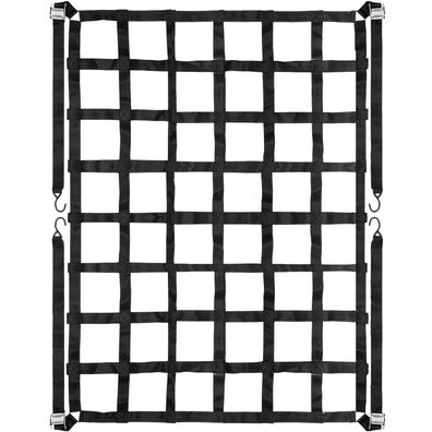 VEVOR Gepäcknetz 107x127cm fér Pickup Ladefläche 500kg mit 4 S-Haken